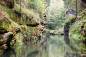 Thumbnail image of Edmund Gorge on the Kamenice River, Hrensko, Usti nad Labem, Czech Republic