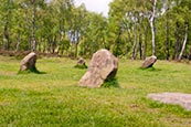 Thumbnail image of Nine Ladies stone circle, Stanton Moor, Derbyshire, England