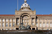 Council House & River Statue, Birmingham
