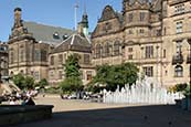 Town Hall And Peace Gardens, Sheffield