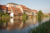 Little Venice, Former Fishermans District On The Regnitz River, Bamberg, Bavaria, Germany