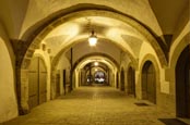 Thumbnail image of passage behind the Town Hall, Rothenburg ob der Tauber, Franconia, Bavaria, Germany