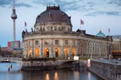Bode Museum And Fernsehturm, Berlin, Germany