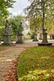 Tempelgarten With The Musentempel And Baroque Statues, Neuruppin, Brandenburg, Germany