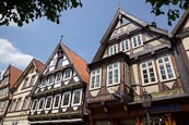 Timber Frame Buildings On Zöllnerstrasse, Celle, Lower Saxony, Germany