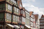 Timber Frame Buildings On The Markt, Celle, Lower Saxony, Germany