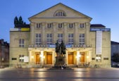National Theatre On Theaterplatz, Weimar, Thuringia, Germany