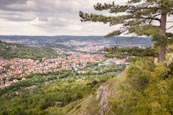 View From Jenzig Hill Over Jena, Thuringia, Germany