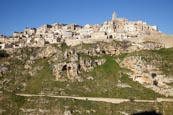 Thumbnail image of view to Matera from Torrente Gravina, Matera, Basilicata, Italy