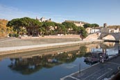 Thumbnail image of Isola Tiberina and River Tiber, Rome, Italy