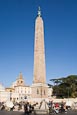 Piazza Del Popolo, Egyptian Obelisk, Rome, Italy