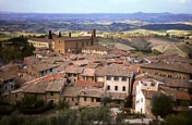 View Over San Gimignano