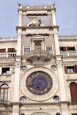 Clock Tower In St Marks Square, Venice, Veneto, Italy