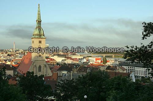 Bratislava view with cathedral, Bratislava images