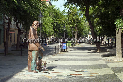 Hans Christian Andersen statue, Bratislava photographs