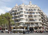 Casa Mila – La Pedrera 
 By Gaudi, Barcelona, Catalonia, Spain