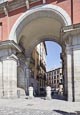 Archway Leading Onto Plaza Mayor, Madrid, Spain