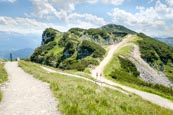 Thumbnail image of View from Geiereck mountain peak to the Salzburger Hochthron, Grödig, Salzburg-Umgebung, Austria