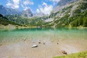 Thumbnail image of Seebensee in front of the Mieminger Mountain range, Ehrwald, Tyrol, Austria