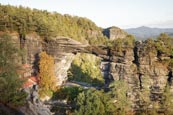 Thumbnail image of Pravcicka brana Pravcice Gate natural sandstone arch, Hrensko, Usti nad Labem, Czech Republic