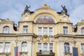 Ministry Of Local Development Building On The Old Town Square – Art Nouveau Building Designed By Arc