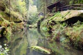 Thumbnail image of Edmund Gorge on the Kamenice River, Hrensko, Usti nad Labem, Czech Republic