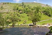 Dovedale Stepping Stones, Derbyshire, England