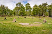 Nine Ladies Stone Circle, Stanton Moor, Derbyshire