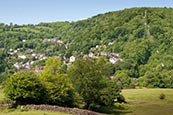 View Over Matlock Bath, Derbyshire, England