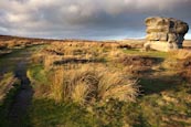 Eagle Stone, Baslow Edge, Derbyshire