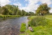 River Wye, Rowsley, Derbyshire, England