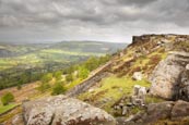 Curbar Edge, Derbyshire, England