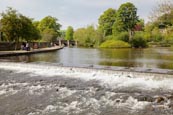 River Wye With Old Bridge, Bakewell, Derbyshire, England