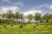 Nine Ladies Stone Circle, Stanton Moor, Derbyshire, England