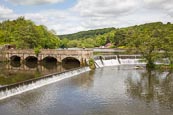 Weir And River Gardens, Belper, Derbyshire, England