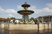 Place De La Concorde, La Fontaine Des Mers, Paris