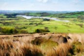 Thumbnail image of view towards Tittesworth Reservoir, from The Roaches, Staffordshire Moorlands