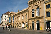 Marktplatz With Rathaus, Schwerin, Mecklenburg Vorpommern, Germany