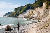 Chalk Cliffs, Jasmund National Park, Ruegen, Mecklenburg Vorpommern, Germany