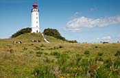 Thumbnail image of Dornbusch lighthouse on Schluckswieck Hill, Hiddensee, Mecklenburg Vorpommern, Germany
