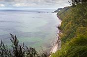 Thumbnail image of view towards Sellin from Granitz National Park, Ruegen, Mecklenburg Vorpommern, Germany