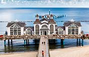 Sellin Pier, Ruegen, Mecklenburg Vorpommern, Germany