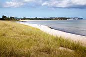 Grosser Strand On The Monchgut Peninsula, Ruegen, Mecklenburg Vorpommern, Germany