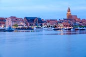 Thumbnail image of Harbour with the Town behind, Waren, Mecklenburg-Vorpommern, Germany