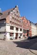 Gabled Buildings On Badenstrasse, Stralsund, Mecklenburg Vorpommern, Germany