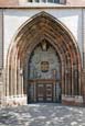 St Nikolai Kirche West Portal, Stralsund, Mecklenburg Vorpommern, Germany