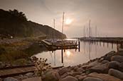 Lohme Harbour, Jasmund, Ruegen,  Mecklenburg Vorpommern, Germany