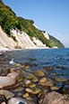Thumbnail image of Victoriasicht and Königsstuhl from beach, Chalk Cliffs, Ruegen, Mecklenburg Vorpommern, Germany
