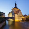 Thumbnail image of Old Town Hall and the Obere Bridge, Bamberg, Bavaria, Germany