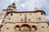 Festung Marienberg Fortress Scherenbergtor, Würzburg, Bavaria, Germany